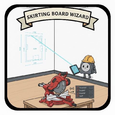 Skirting Board Wizard - Free construction calculator
